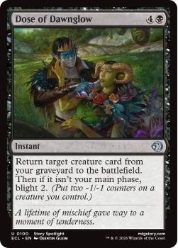 Dose of Dawnglow single card from Magic: the Gathering