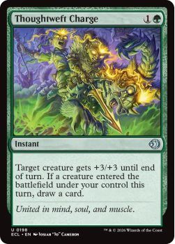 Thoughtweft Charge single card from Magic: the Gathering