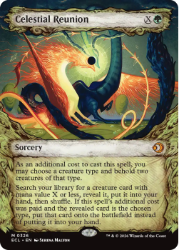 Celestial Reunion (SHOWCASE) single card from Magic: the Gathering