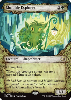 Mutable Explorer (SHOWCASE) single card from Magic: the Gathering