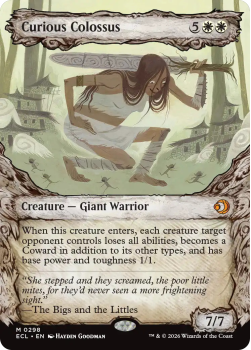 Curious Colossus (SHOWCASE) single card from Magic: the Gathering