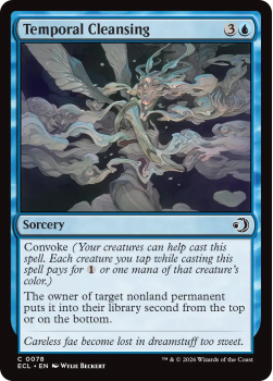 Temporal Cleansing single card from Magic: the Gathering