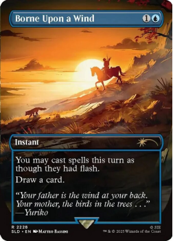 Borne Upon a Wind single card from Magic the Gathering
