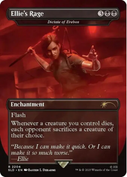 Ellies Rage single card from Magic the Gathering