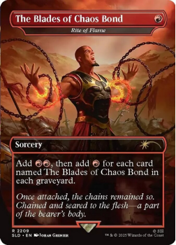 The Blades Of Chaos Bond single card from Magic the Gathering
