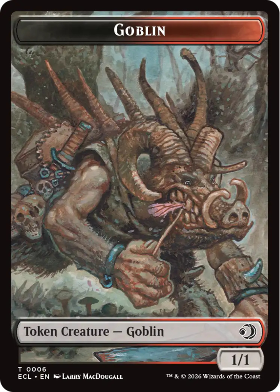 Treefolk 0003 // Goblin 0006 : TOK04 LORWYN ECLIPSED - Magic the