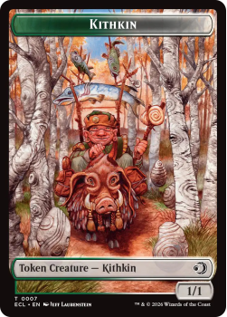 Kithkin 0007 single card from Magic: the Gathering