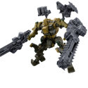 30MM Armored Core VI Fires of Rubicon CC-3000 Wrecker Milk Tooth Model Kit - Image 6