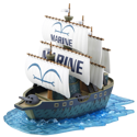 One Piece: Grand Ship Collection Marine Warship Model Kit - Image 3