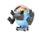 One Piece Chopper Robo Super No.1 Guard Fortress Model Kit - Image 2