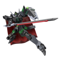 Gundam Black Knight Squad Rud-Ro.A (Griffin Arbalest Custom) Model Kit - Image 4