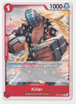 Killer single card from One Piece Card Game