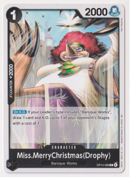 Miss.MerryChristmas(Drophy) single card from One Piece Card Game