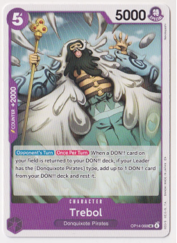 Trebol single card from One Piece Card Game