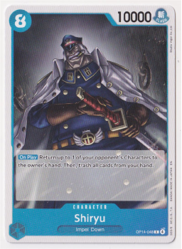 Shiryu single card from One Piece Card Game