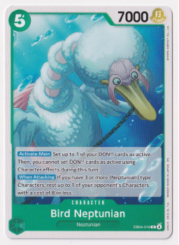 Bird Neptunian single card from One Piece Card Game