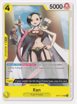 Ran single card from One Piece Card Game