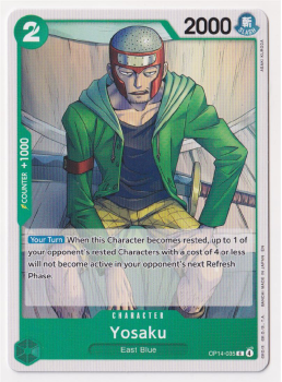 Yosaku single card from One Piece Card Game