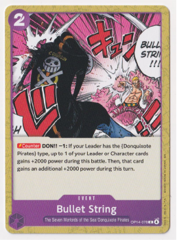 Bullet String single card from One Piece Card Game