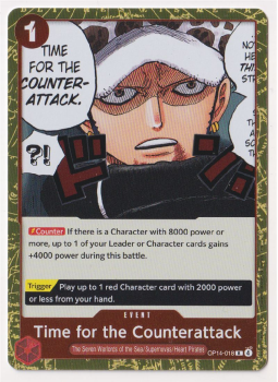 Time for the Counterattack single card from One Piece Card Game