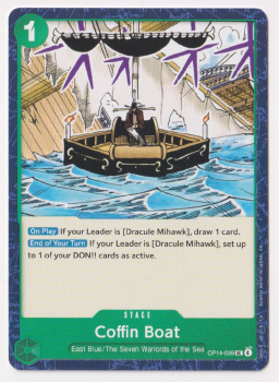 Coffin Boat single card from One Piece Card Game