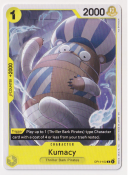 Kumacy single card from One Piece Card Game