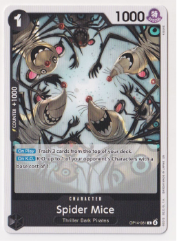 Spider Mice single card from One Piece Card Game