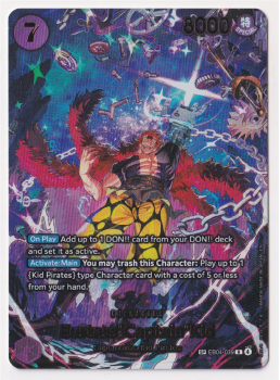 EustassâCaptainâKid (SP ALT ART) single card from One Piece Card Game