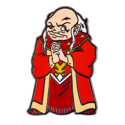 Dungeons & Dragons Cartoon Dungeon Master Enamel Pin Badge - Image 2