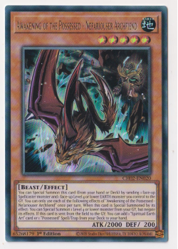 Awakening of the Possessed - Nefariouser Archfiend (Ultra Rare) : CH02-EN020 - Yu-Gi-Oh! Single Card