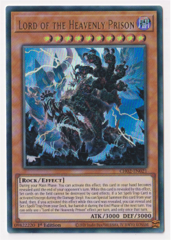 Lord of the Heavenly Prison (Ultra Rare) : CH02-EN021 - Yu-Gi-Oh! Single Card