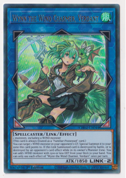 Wynn the Wind Charmer, Verdant (Ultra Rare) : CH02-EN044 - Yu-Gi-Oh! Single Card