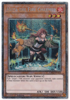 Hiita the Fire Charmer (Starlight Rare) : CH02-EN002 - Yu-Gi-Oh! Single Card