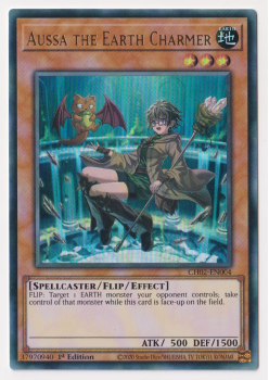 Aussa the Earth Charmer (Ultra Rare) : CH02-EN004 - Yu-Gi-Oh! Single Card