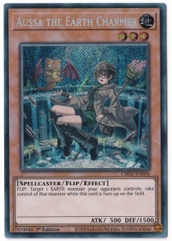 Aussa the Earth Charmer (Secret Rare) : CH02-EN004 - Yu-Gi-Oh! Single Card