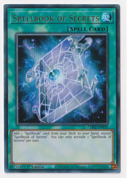 Spellbook of Secrets (Ultra Rare) : CH02-EN032 - Yu-Gi-Oh! Single Card