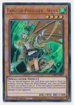 Familiar-Possessed - Wynn (alternate artwork) (Ultra Rare) : CH02-EN007 - Yu-Gi-Oh! Single Card