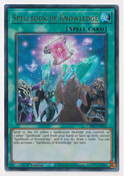 Spellbook of Knowledge (Ultra Rare) : CH02-EN033 - Yu-Gi-Oh! Single Card