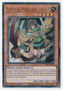 Familiar-Possessed - Aussa (alternate artwork) (Ultra Rare) : CH02-EN008 - Yu-Gi-Oh! Single Card