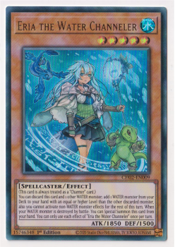 Eria the Water Channeler (Ultra Rare) : CH02-EN009 - Yu-Gi-Oh! Single Card