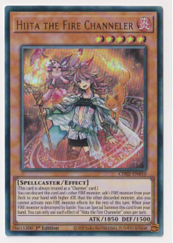 Hiita the Fire Channeler (Ultra Rare) : CH02-EN010 - Yu-Gi-Oh! Single Card