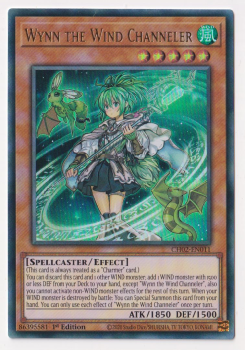 Wynn the Wind Channeler (Ultra Rare) : CH02-EN011 - Yu-Gi-Oh! Single Card