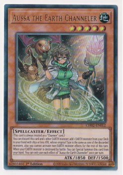 Aussa the Earth Channeler (Ultra Rare) : CH02-EN012 - Yu-Gi-Oh! Single Card