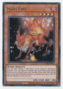 Inari Fire (Ultra Rare) : CH02-EN014 - Yu-Gi-Oh! Single Card