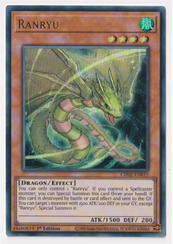 Ranryu (Ultra Rare) : CH02-EN015 - Yu-Gi-Oh! Single Card
