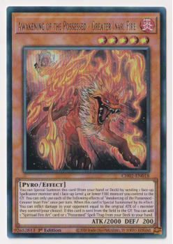 Awakening of the Possessed - Greater Inari Fire (Ultra Rare) : CH02-EN018 - Yu-Gi-Oh! Single Card
