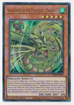 Awakening of the Possessed - Rasenryu (Ultra Rare) : CH02-EN019 - Yu-Gi-Oh! Single Card