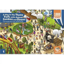Puzzlide 1 - A Day in the Theme Park, with Animals, Zombies and Clowns (1000 Pieces)