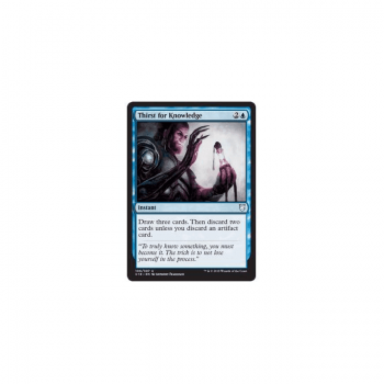 Thirst for Knowledge : COMMANDER 2018 106/307 - Magic the Gathering Single Card