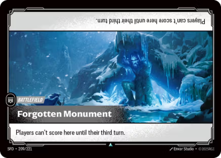 Forgotten Monument (FOIL) single card from Riftbound : League of Legends Card Game